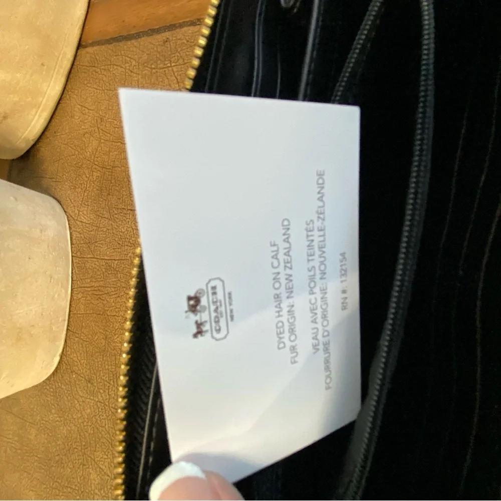 Coach RARE Legacy Calfhair Ocelet Wallet